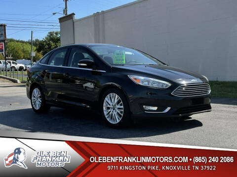 2018 Ford Focus for sale at Ole Ben Franklin Motors KNOXVILLE - Ole Ben Franklin Motors - Knoxville in Knoxville TN