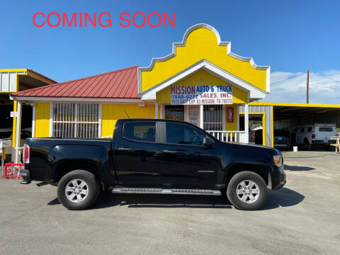 2017 GMC Canyon for sale at Mission Auto & Truck Sales, Inc. in Mission TX