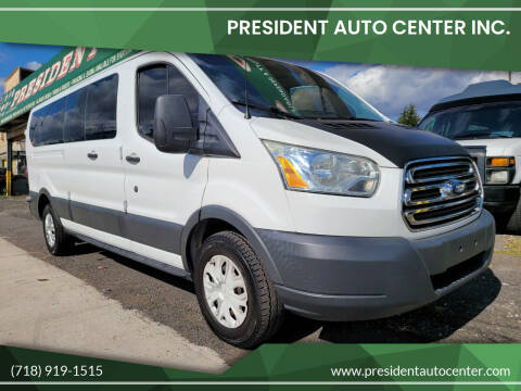 2015 Ford Transit Passenger for sale at President Auto Center Inc. in Brooklyn NY