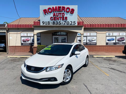 2015 Honda Civic for sale at Romeros Auto Center in Tulsa OK