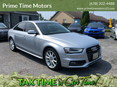 2015 Audi A4 for sale at Prime Time Motors in Marietta GA