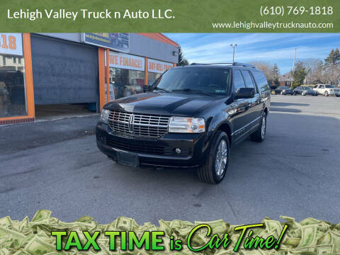 2013 Lincoln Navigator L for sale at Lehigh Valley Truck n Auto LLC. in Schnecksville PA