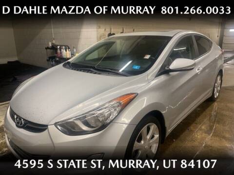 2013 Hyundai Elantra for sale at D DAHLE MAZDA OF MURRAY in Salt Lake City UT