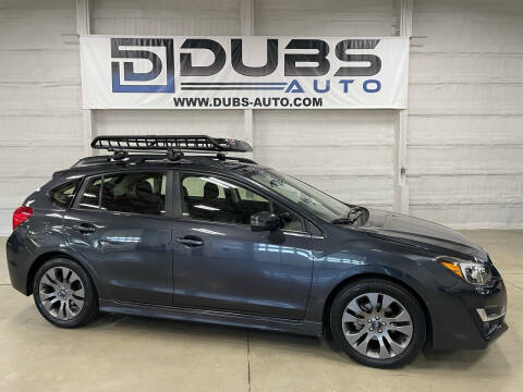 2015 Subaru Impreza for sale at DUBS AUTO LLC in Clearfield UT