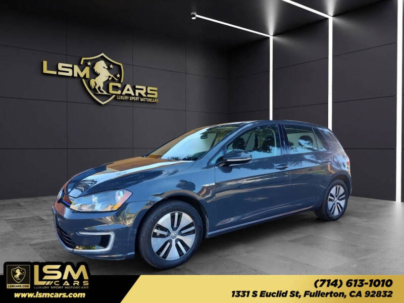 2016 Volkswagen e-Golf SE