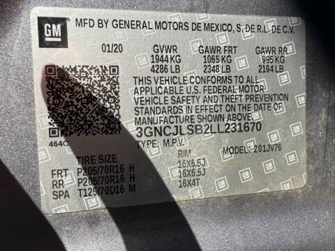 2020 Chevrolet Trax LT