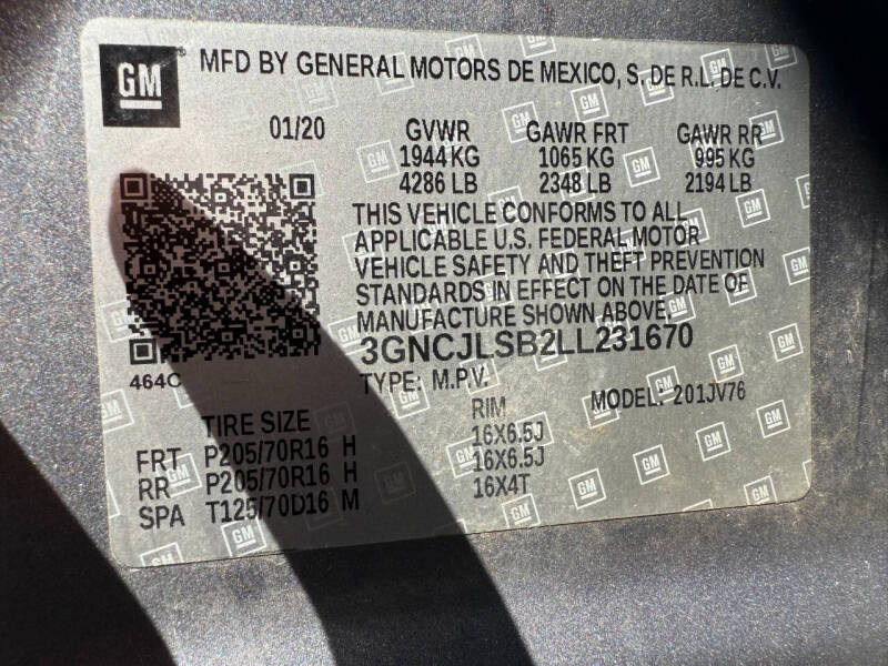 2020 Chevrolet Trax LT