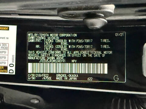 2021 Toyota 4Runner SR5