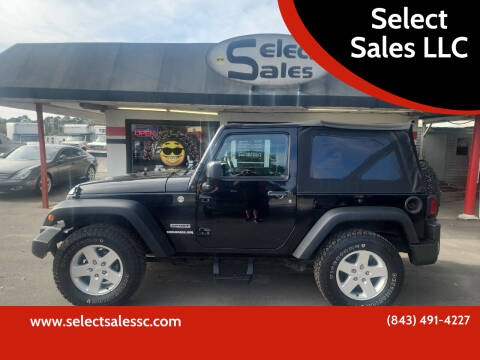 2012 Jeep Wrangler for sale at Select Sales LLC in Little River SC