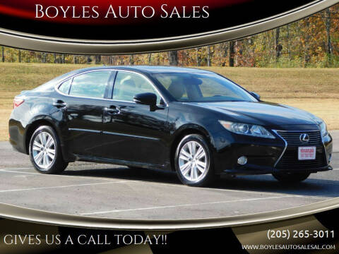 2013 Lexus ES 350 for sale at Boyles Auto Sales in Jasper AL