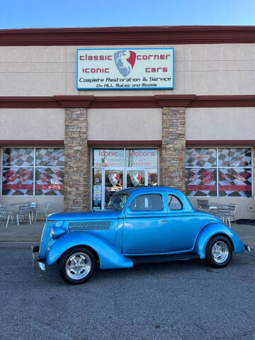 1936 Ford Model 48 for sale at Iconic Motors of Oklahoma City, LLC in Oklahoma City OK