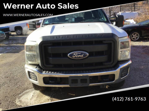 2011 Ford F-250 Super Duty for sale at Werner Auto Sales in Pittsburgh PA