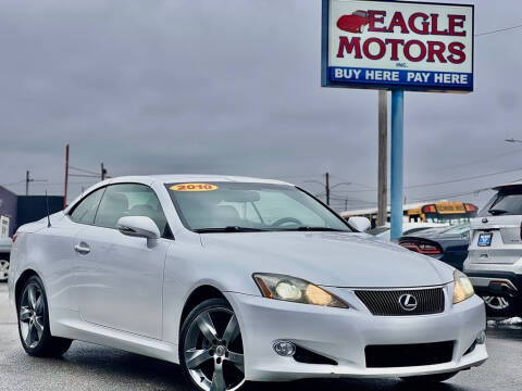 2010 Lexus IS 250C for sale at Eagle Motors of Hamilton, Inc in Hamilton OH