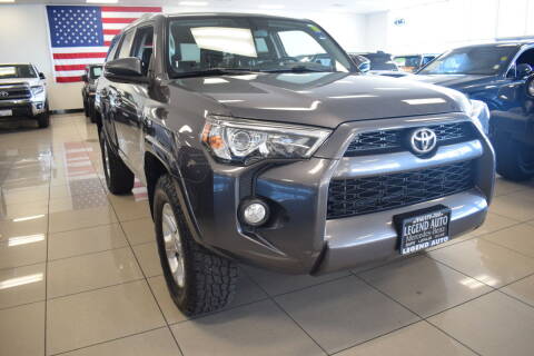 2018 Toyota 4Runner for sale at Legend Auto in Sacramento CA