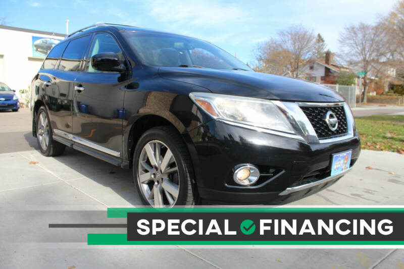 2013 Nissan Pathfinder for sale at K & L Auto Sales in Saint Paul MN