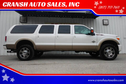 2015 Ford F-250 Super Duty for sale at CRANSH AUTO SALES, INC in Arlington TX