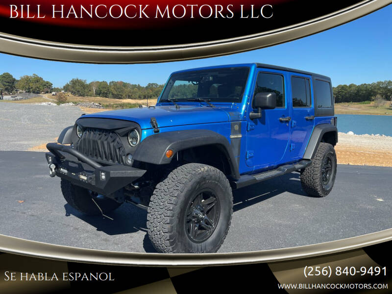2016 Jeep Wrangler Unlimited for sale at BILL HANCOCK MOTORS LLC in Albertville AL