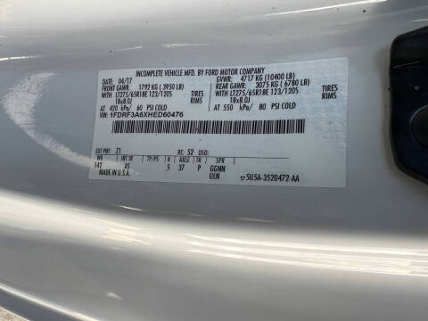 2017 Ford F-350 Super Duty XL