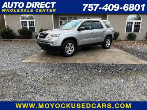 2010 GMC Acadia for sale at Auto Direct Wholesale Center in Moyock NC