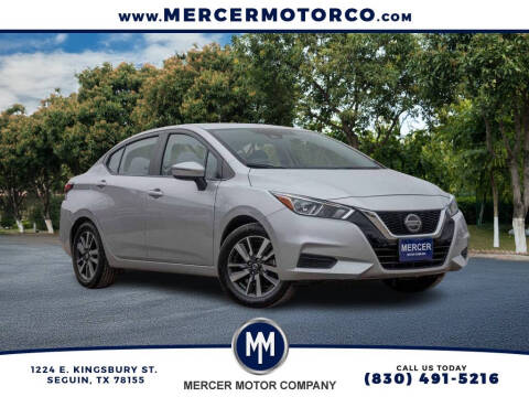 2021 Nissan Versa for sale at MERCER MOTOR CO in Seguin TX