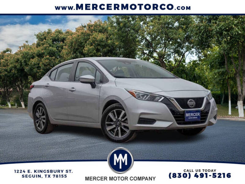 2021 Nissan Versa for sale at MERCER MOTOR CO in Seguin TX