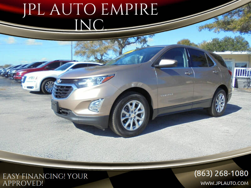 2019 Chevrolet Equinox for sale at JPL AUTO EMPIRE INC. in Lake Alfred FL