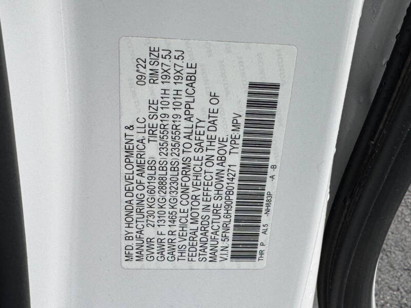 2023 Honda Odyssey Elite