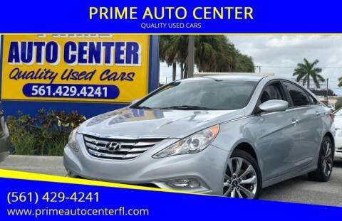 2012 Hyundai Sonata for sale at PRIME AUTO CENTER in Palm Springs FL