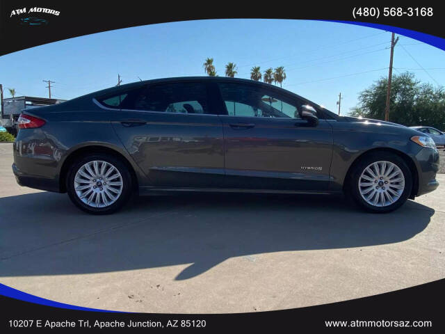 2015 Ford Fusion Hybrid for sale at ATM MOTORS in Apache Junction, AZ