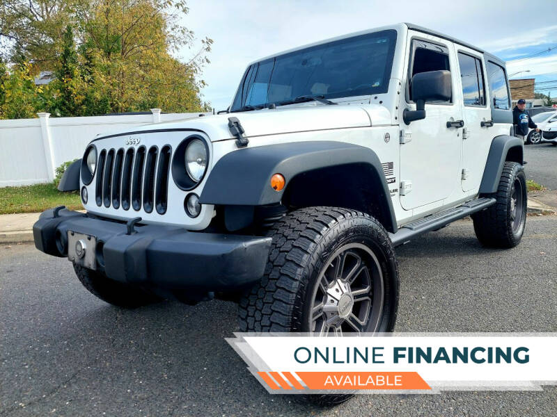 2014 Jeep Wrangler Unlimited for sale at New Jersey Auto Wholesale Outlet in Union Beach NJ