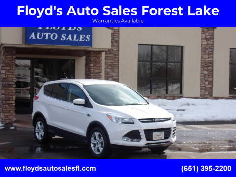 2016 Ford Escape for sale at Floyd's Auto Sales Forest Lake in Forest Lake MN