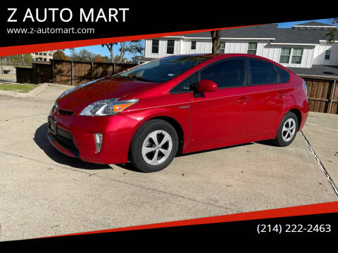 2013 Toyota Prius for sale at Z AUTO MART in Lewisville TX