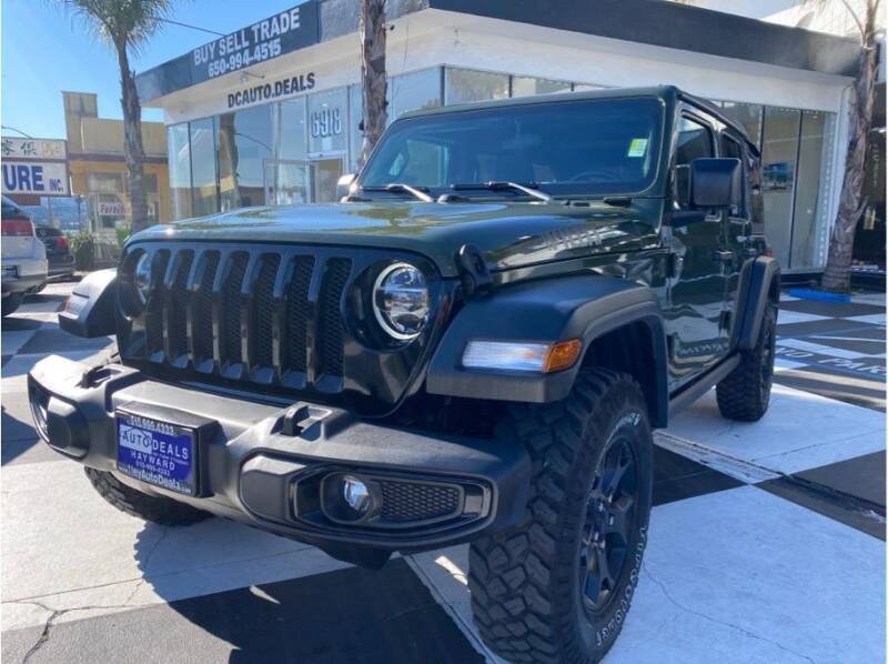 2021 Jeep Wrangler Unlimited for sale at AutoDeals in Hayward CA
