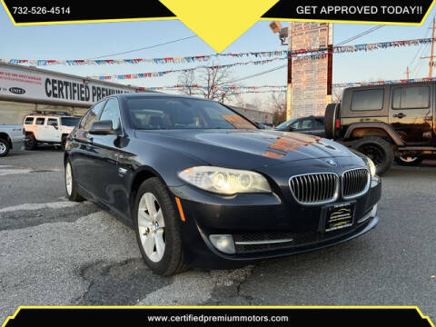 2012 BMW 5 Series for sale at Certified Premium Motors in Lakewood NJ