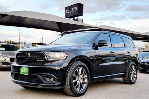 2017 Dodge Durango for sale at Elite Motors in El Paso TX