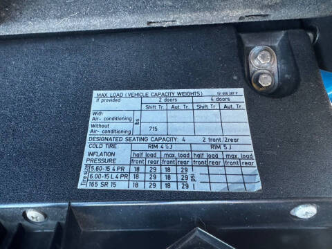 1979 Volkswagen Super Beetle