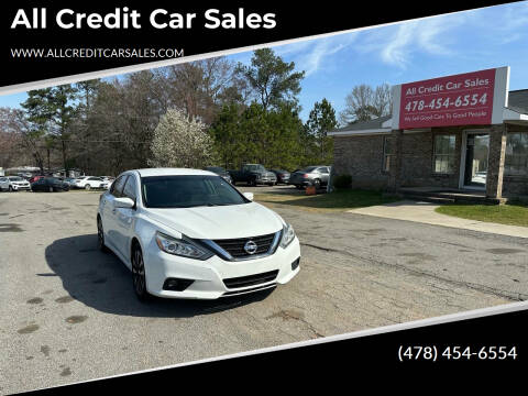 2018 Nissan Altima for sale at All Credit Car Sales in Milledgeville GA