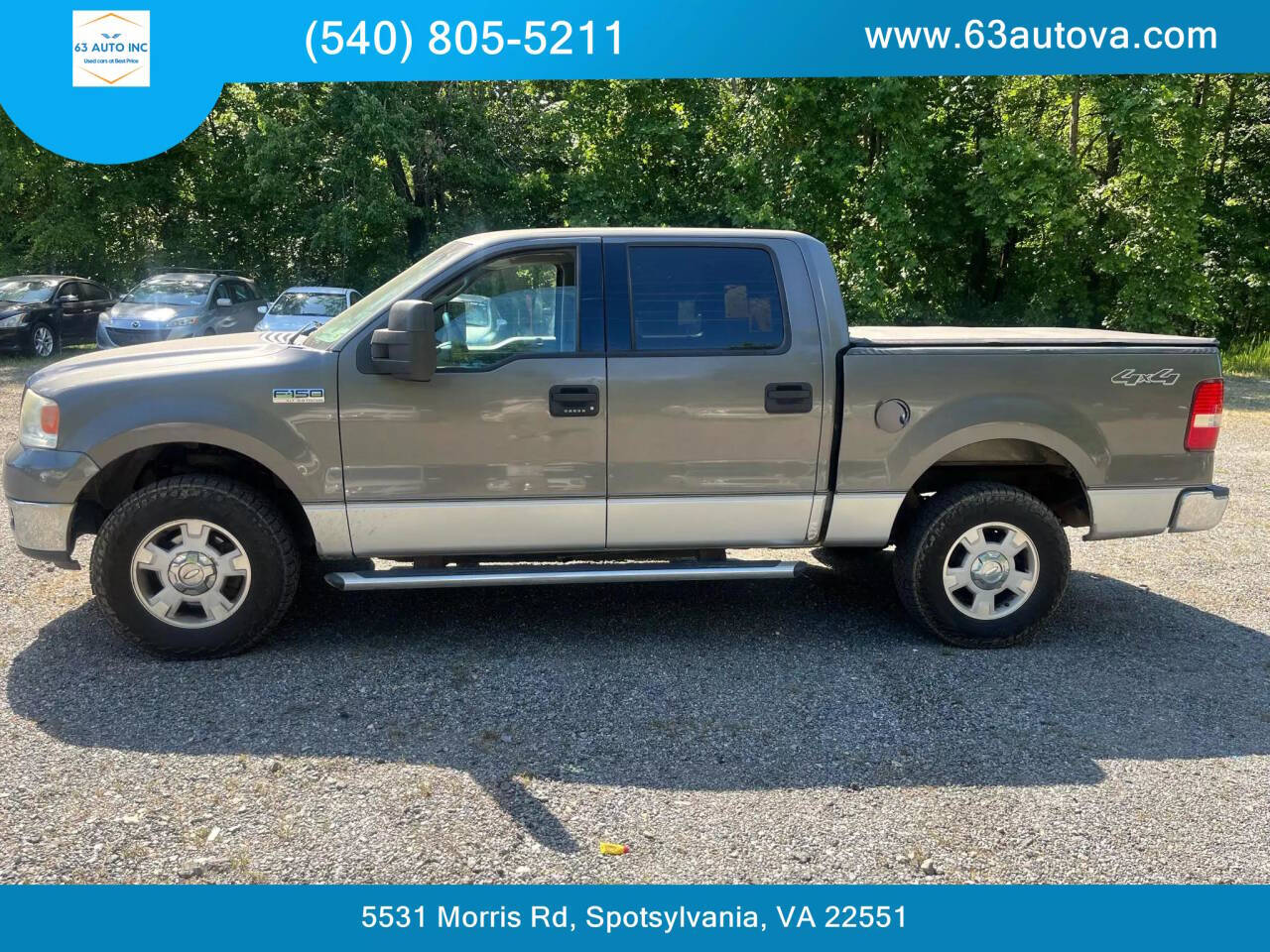 2004 Ford F-150 for sale at 63 Auto Inc in Spotsylvania, VA