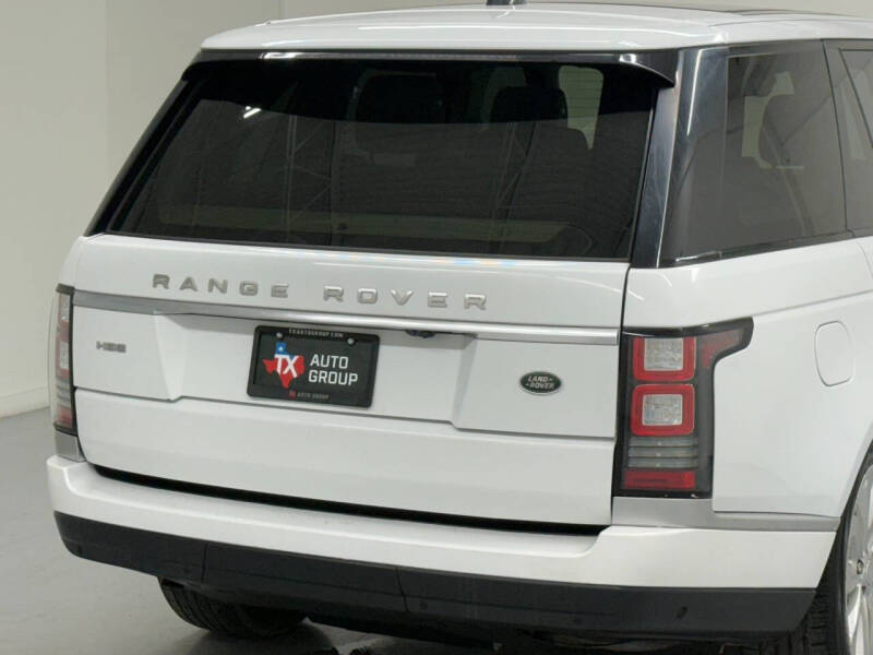 2017 Land Rover Range Rover HSE