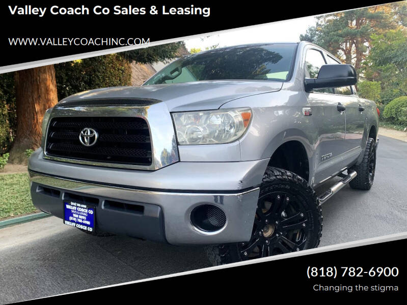 2008 Toyota Tundra for sale at Valley Coach Co Sales & Leasing in Van Nuys CA