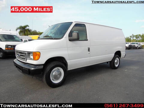 2006 Ford E-250 for sale at Town Cars Auto Sales in West Palm Beach FL