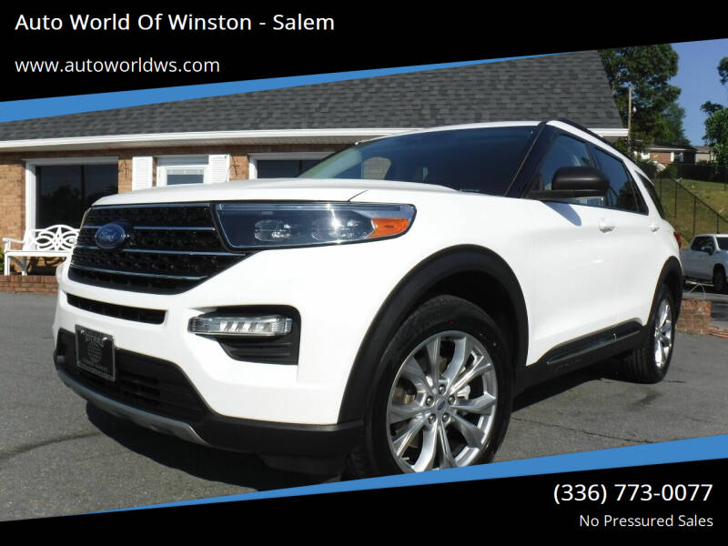 2020 Ford Explorer for sale at Auto World Of Winston - Salem in Winston Salem NC