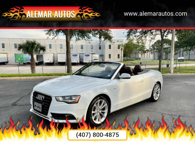 2013 Audi A5 for sale at Alemar Autos in Orlando FL