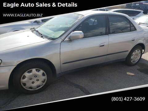 1999 Honda Accord for sale at Eagle Auto Sales & Details in Provo UT