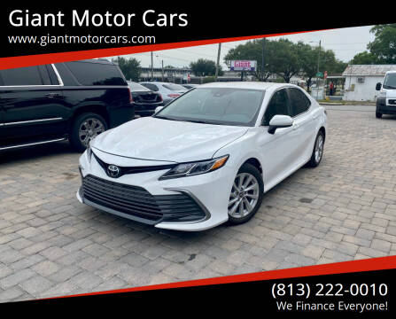 2021 Toyota Camry for sale at Giant Motor Cars in Tampa FL
