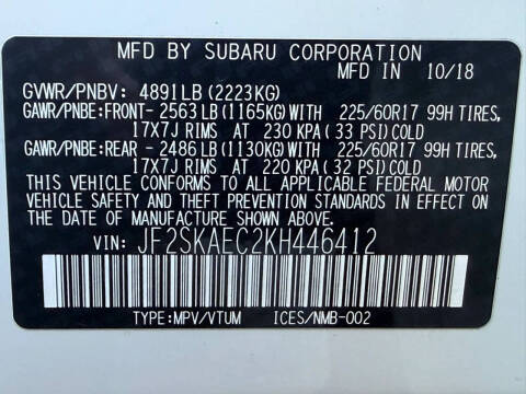 2019 Subaru Forester Premium