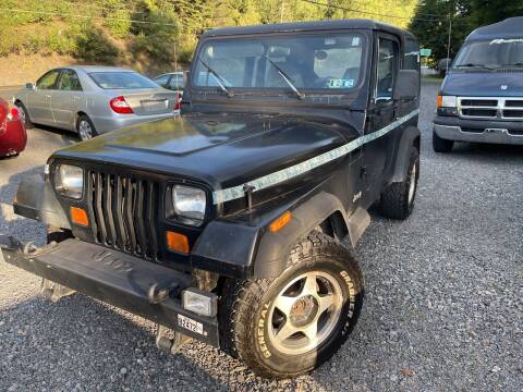 1994 Jeep Wrangler for sale at JM Auto Sales in Shenandoah PA