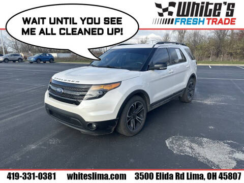 2015 Ford Explorer for sale at White's Honda Toyota of Lima in Lima OH