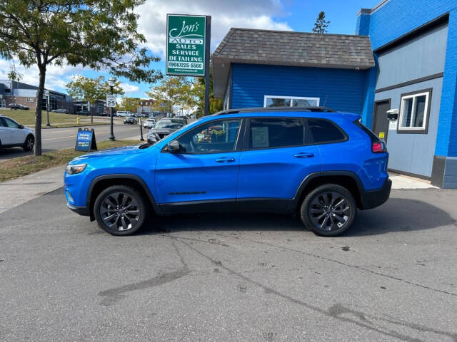 2021 Jeep Cherokee for sale at Jon's Auto in Marquette, MI