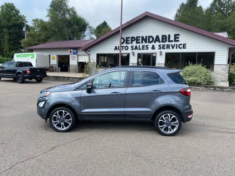 2020 Ford EcoSport for sale at Dependable Auto Sales and Service in Binghamton NY